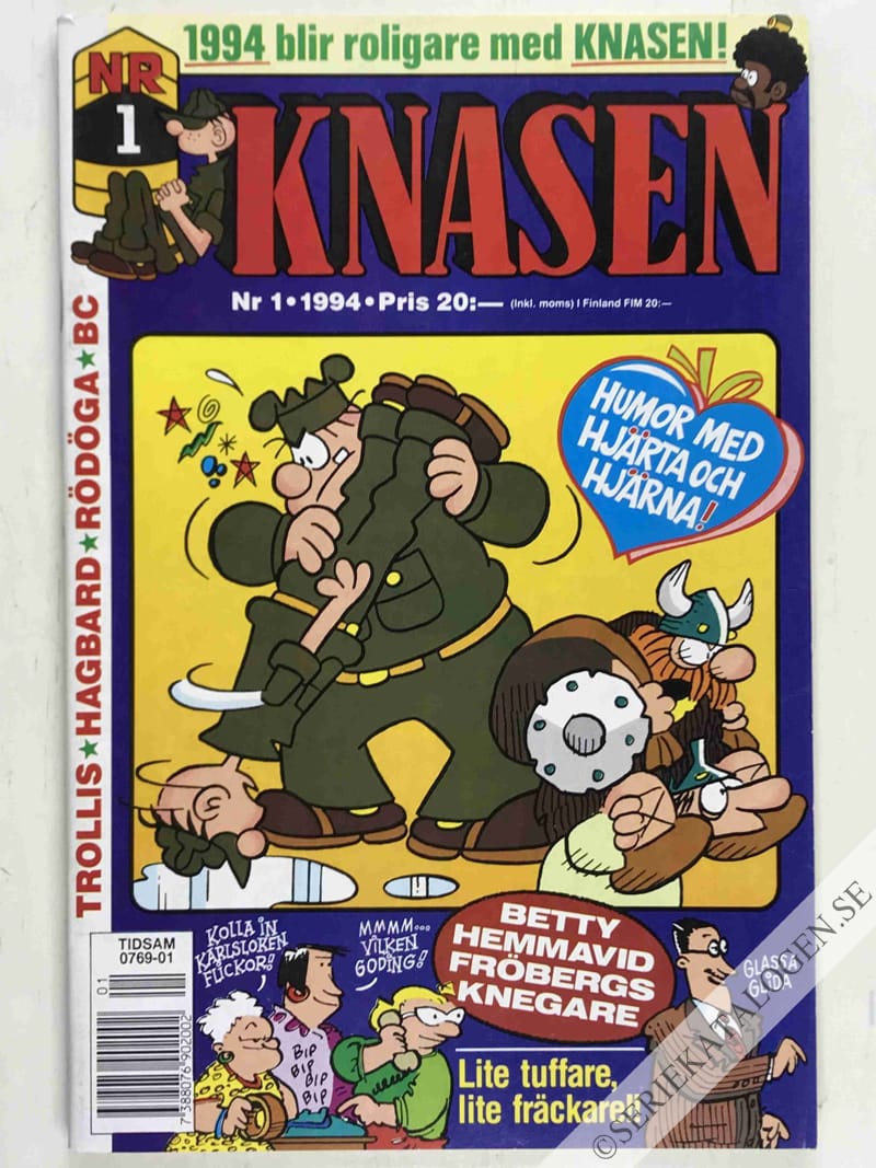 Framsida på Knasen #1 (1994)