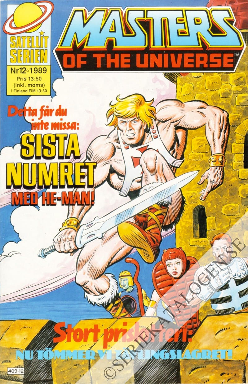 Framsida på Satellitserien #12 (1989)