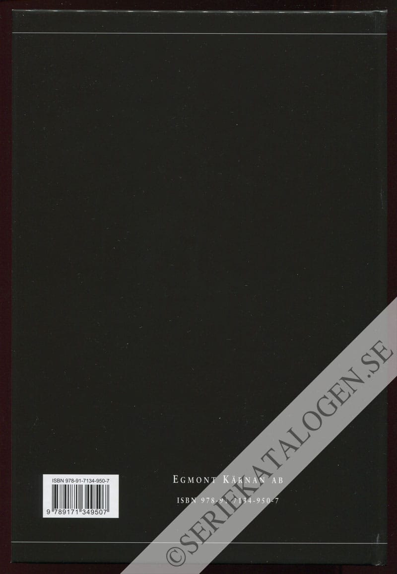 Baksida utan skyddsomslag (2008)
