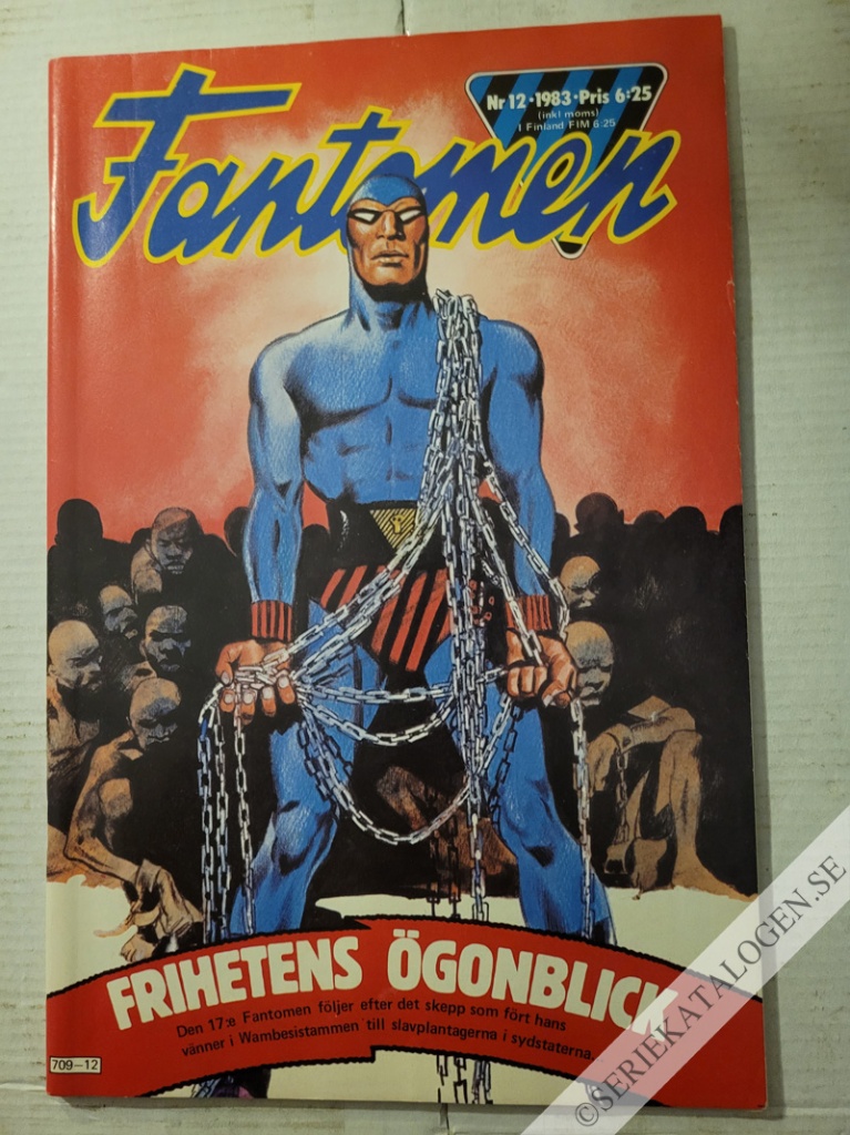 Framsida på Fantomen #12 (1983)