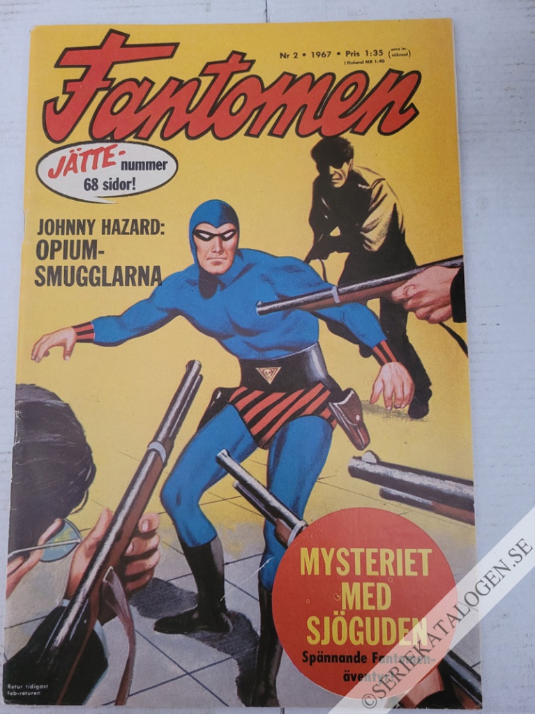 Framsida på Fantomen #2 (1967)