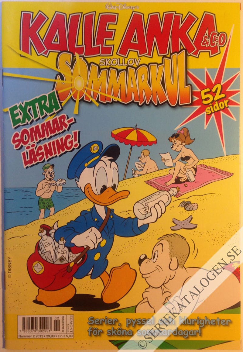 Framsida på Kalle Anka & C:o - Skollov Sommarkul (2012)