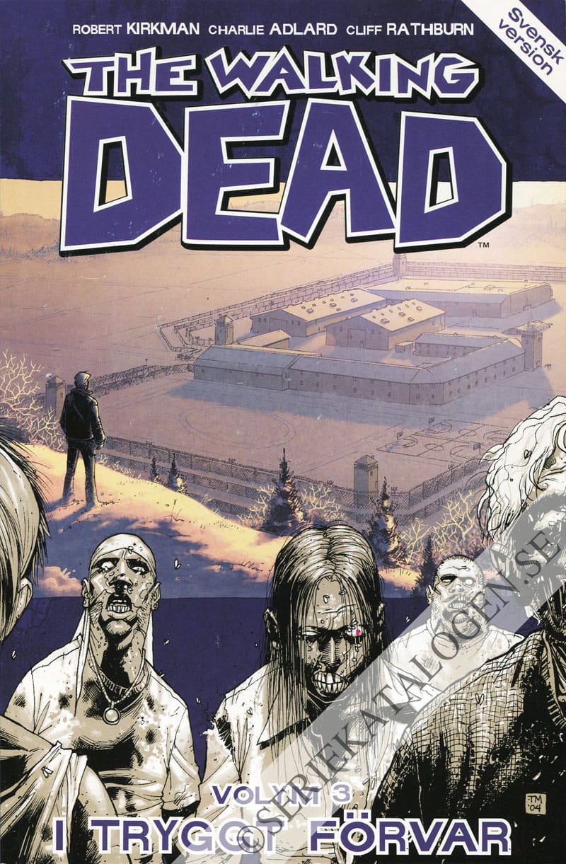 Framsida på The walking dead I tryggt förvar (2012)