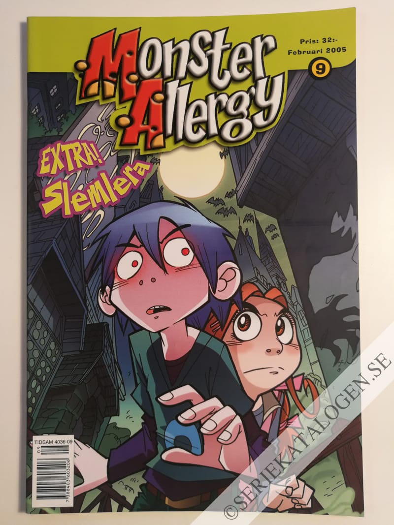 Framsida på Monster Allergy #9 (2005)