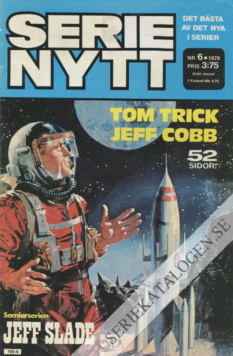 Framsida på Serie-Nytt #6 (1978)
