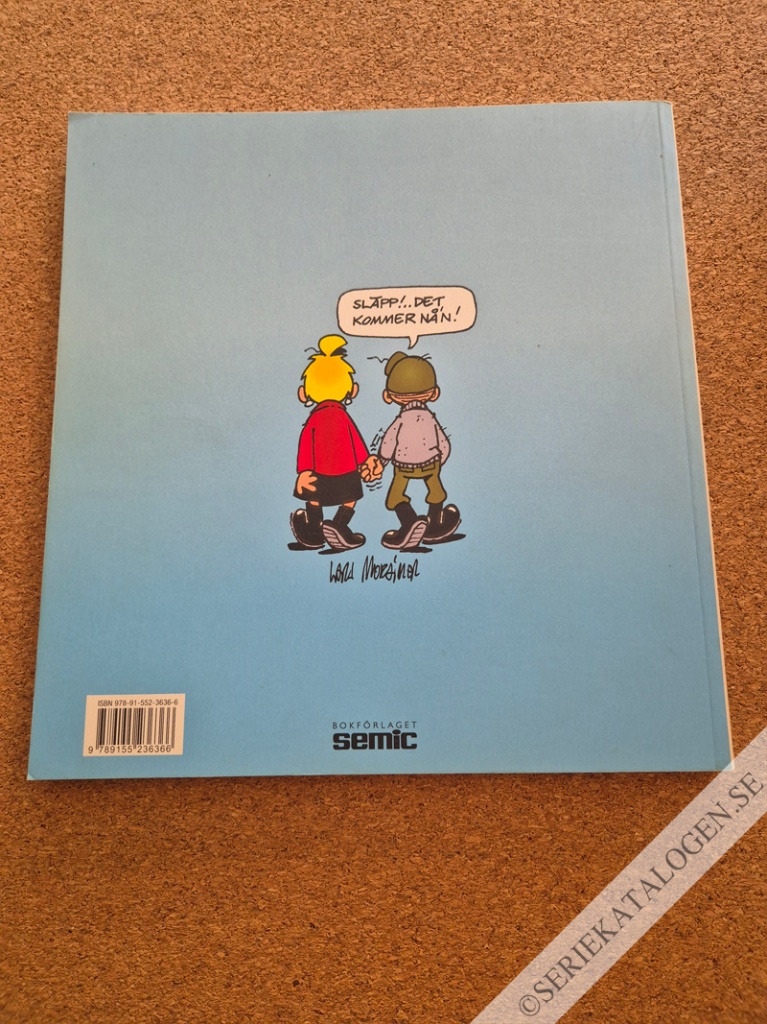 Baksida på Den stora boken om jakten... på lyckan! "Varning! Patetiskt!" (2007)