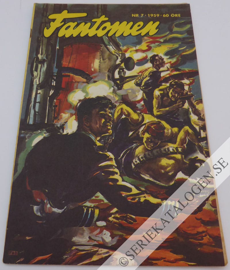 Framsida på Fantomen #7 (1959)