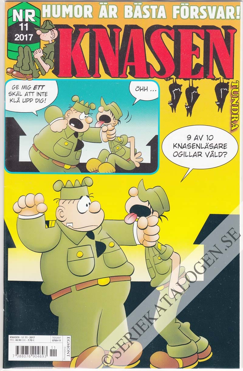 Framsida på Knasen #11 (2017)