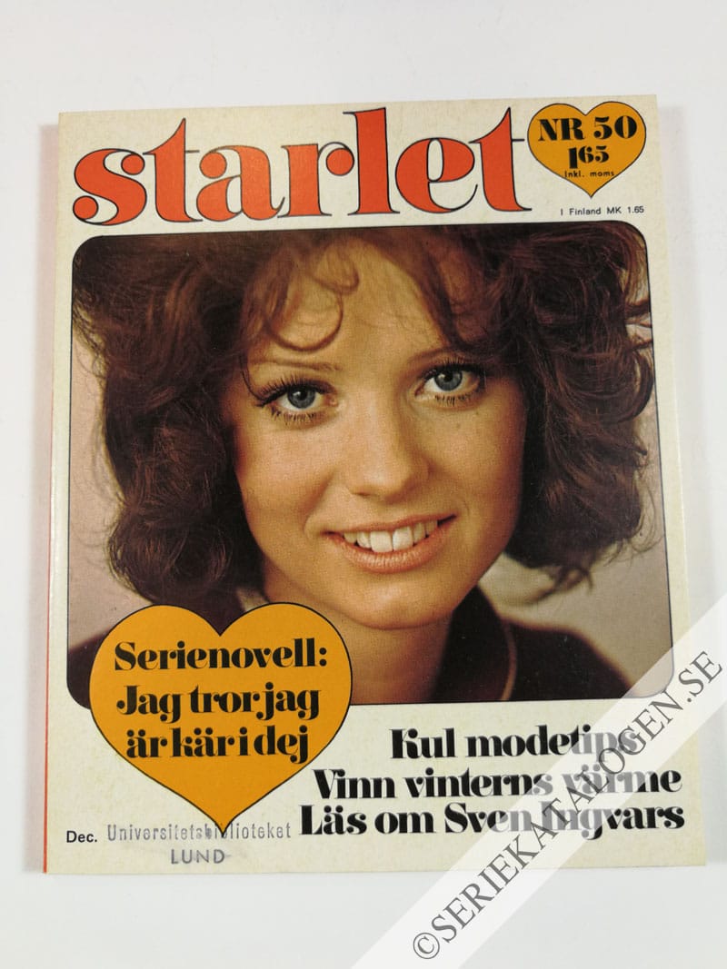 Framsida på Starlet #50 (1971)