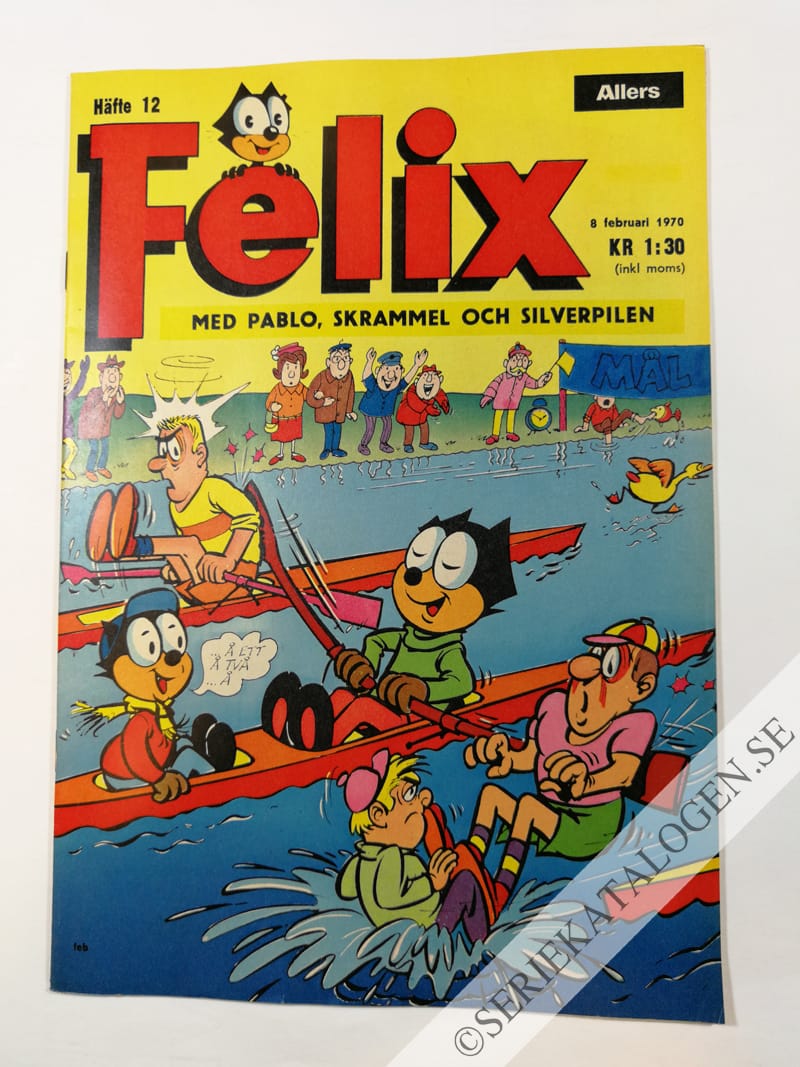 Framsida på Felix #12 (1970)