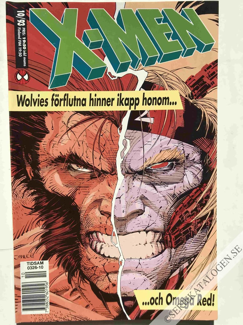 Framsida på X-Men #10 (1993)