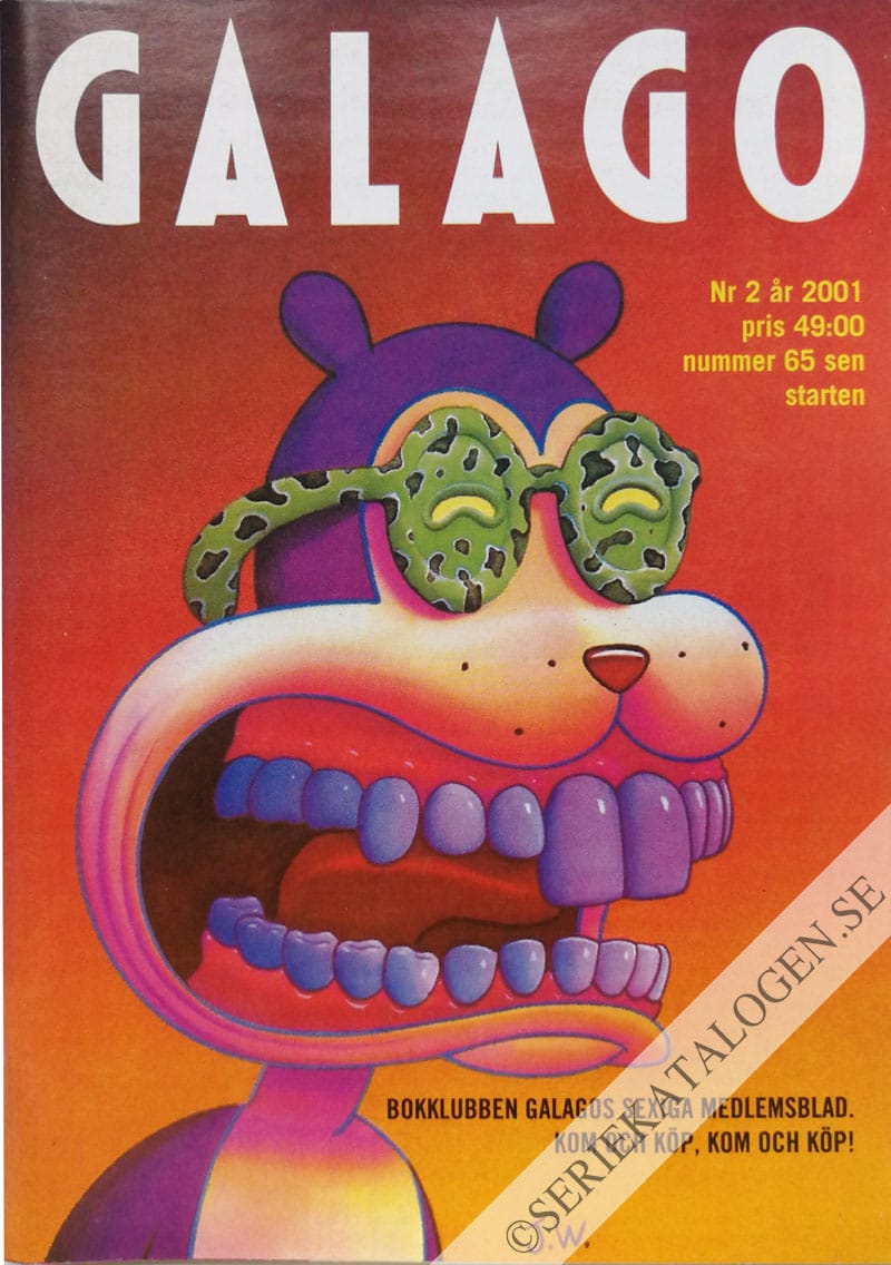 Framsida på Galago #2 (2001)