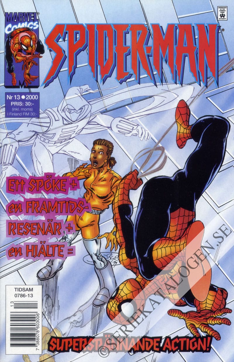 Framsida på Spider-Man #13 (2000)