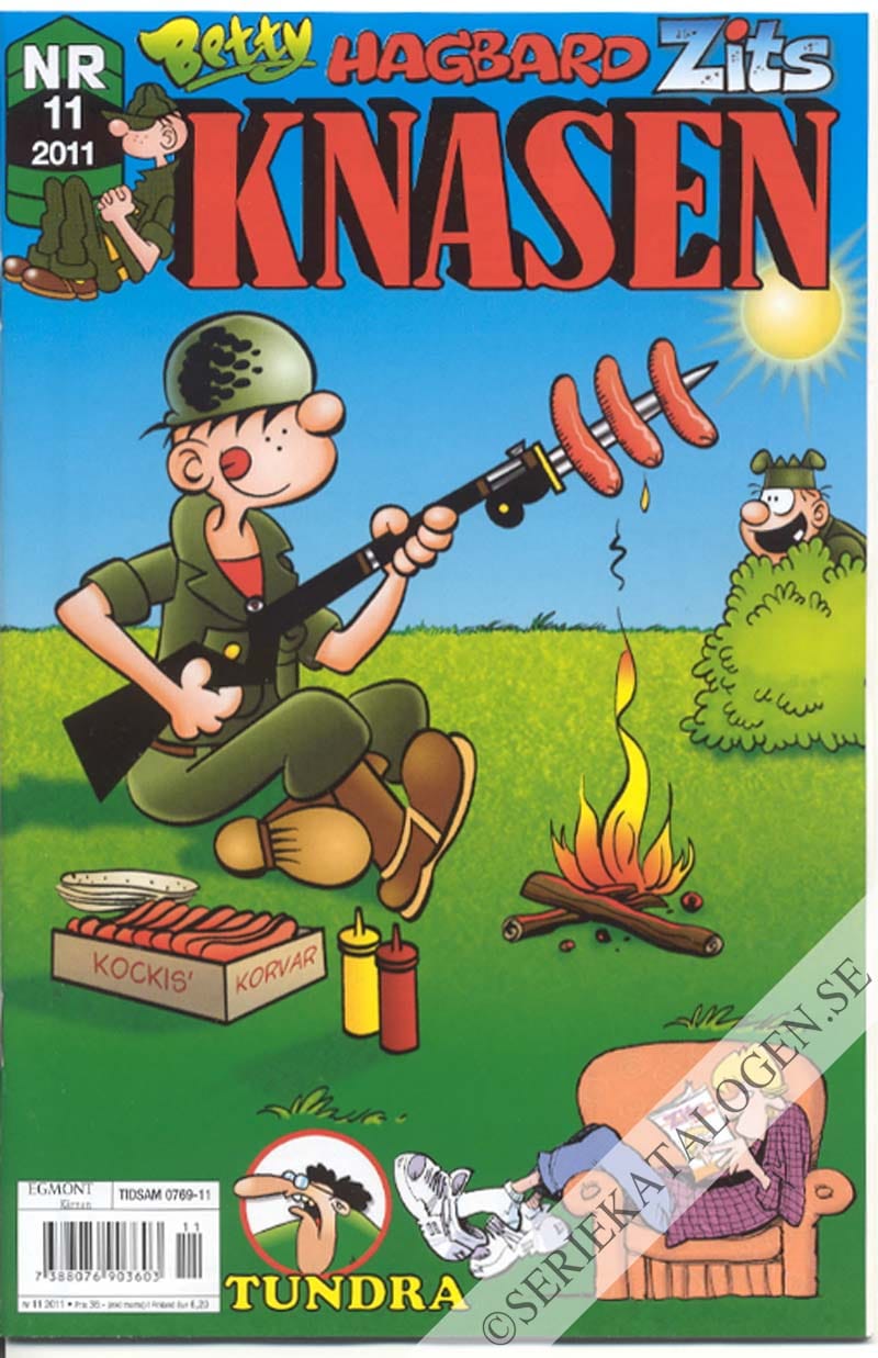 Framsida på Knasen #11 (2011)