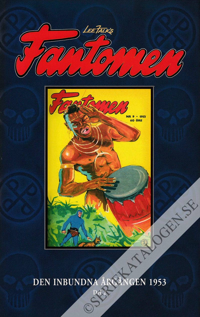 Framsida på Fantomen - den inbundna årgången 1953 del2 (2005)