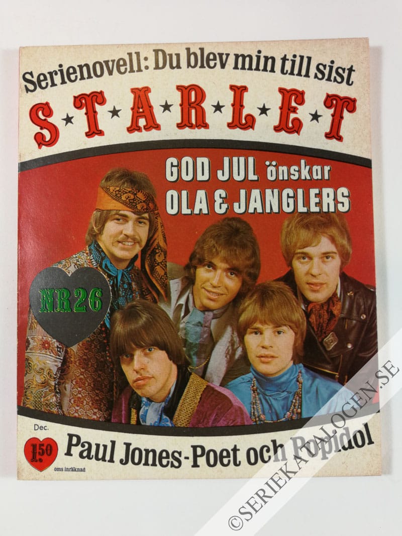 Framsida på Starlet #26 (1968)