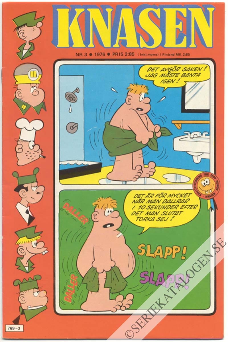 Framsida på Knasen #3 (1976)