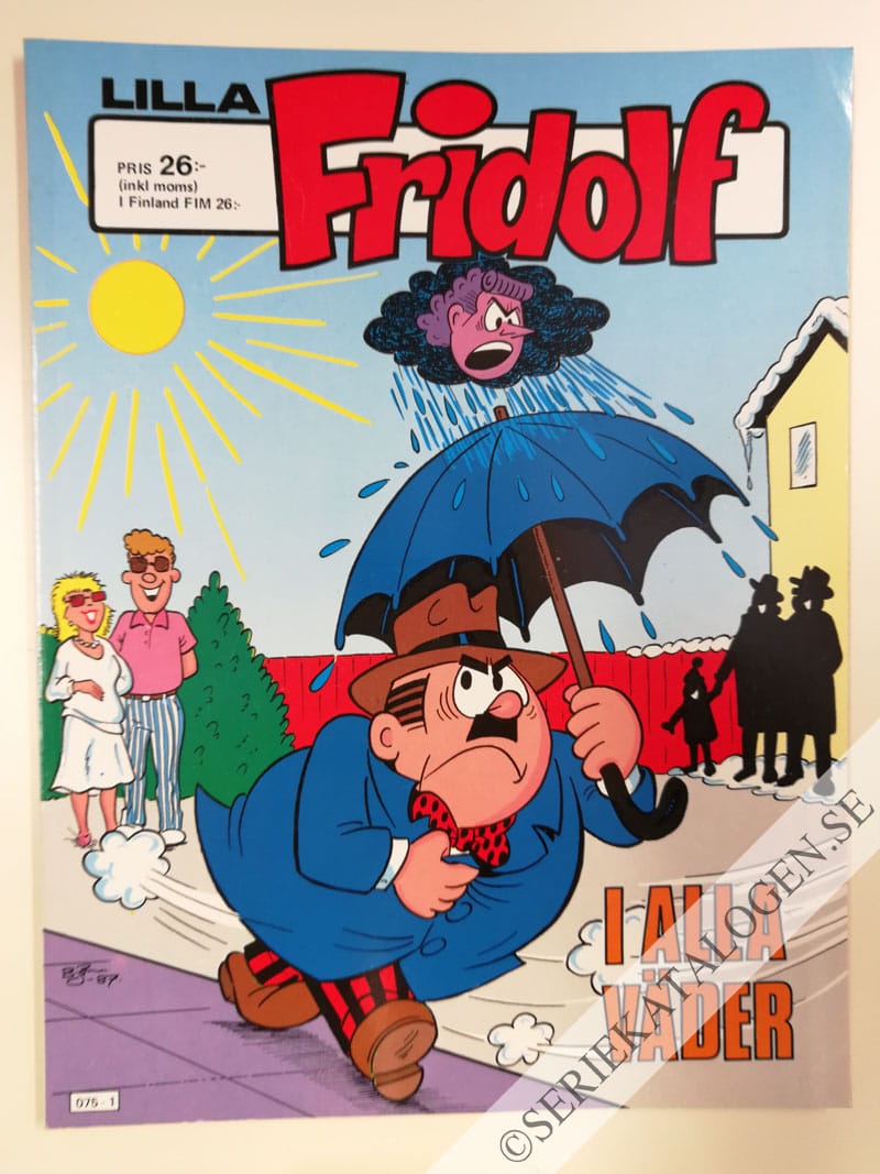 Framsida på Lilla Fridolf I alla väder (1987)