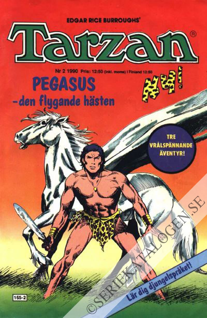 Framsida på Tarzan #2 (1990)