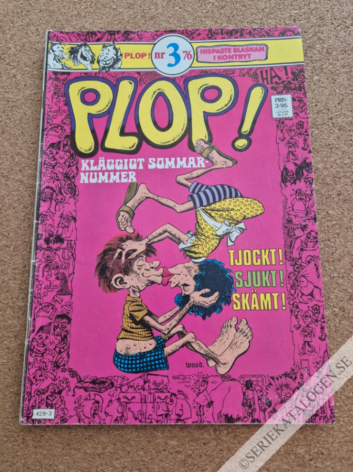 Framsida på Plop! #3 (1976)