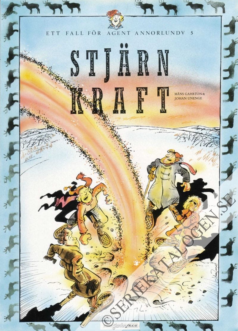 Framsida på Ett fall för Agent Annorlunda Stjärnkraft (1988)