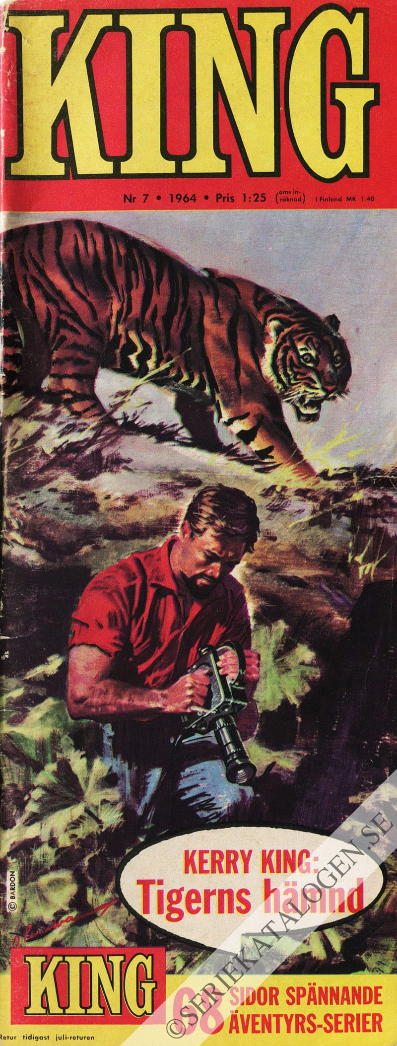 Framsida på King #7 (1964)