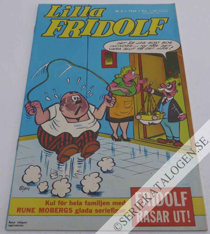 Framsida på Lilla Fridolf #8 (1964)