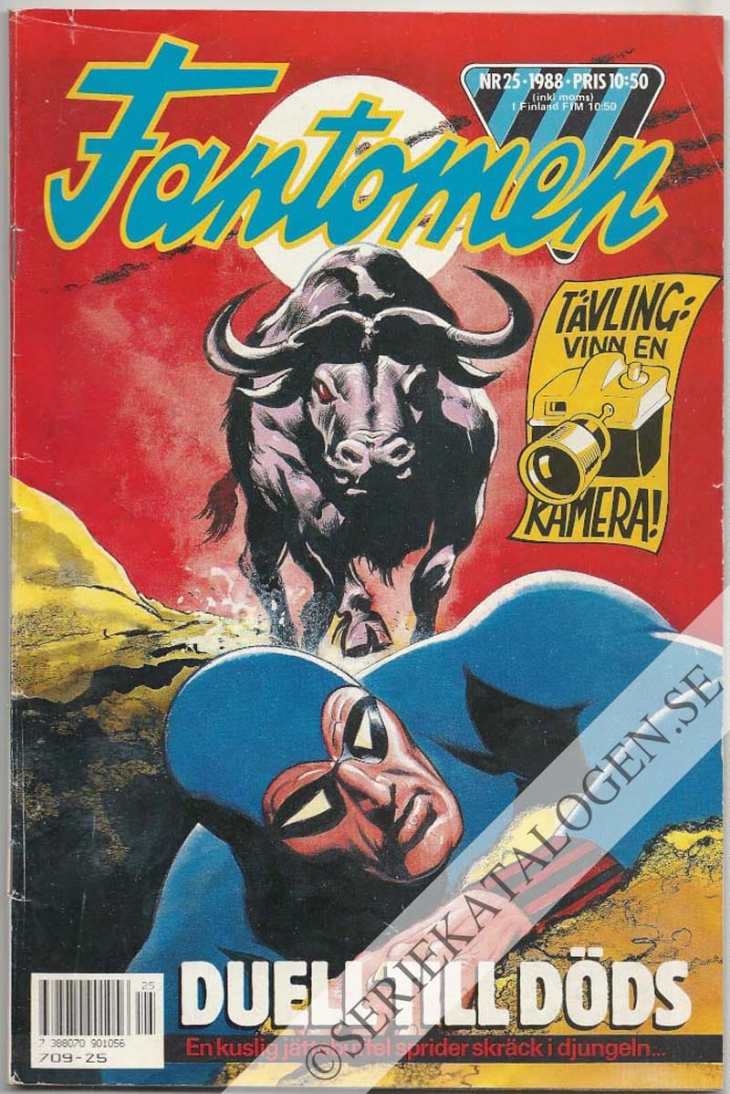 Framsida på Fantomen #25 (1988)