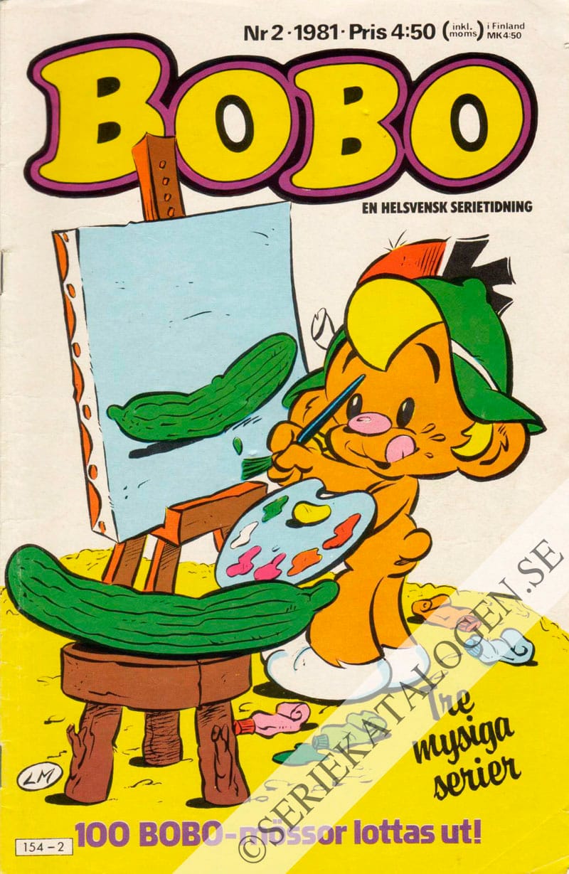 Framsida på Bobo #2 (1981)
