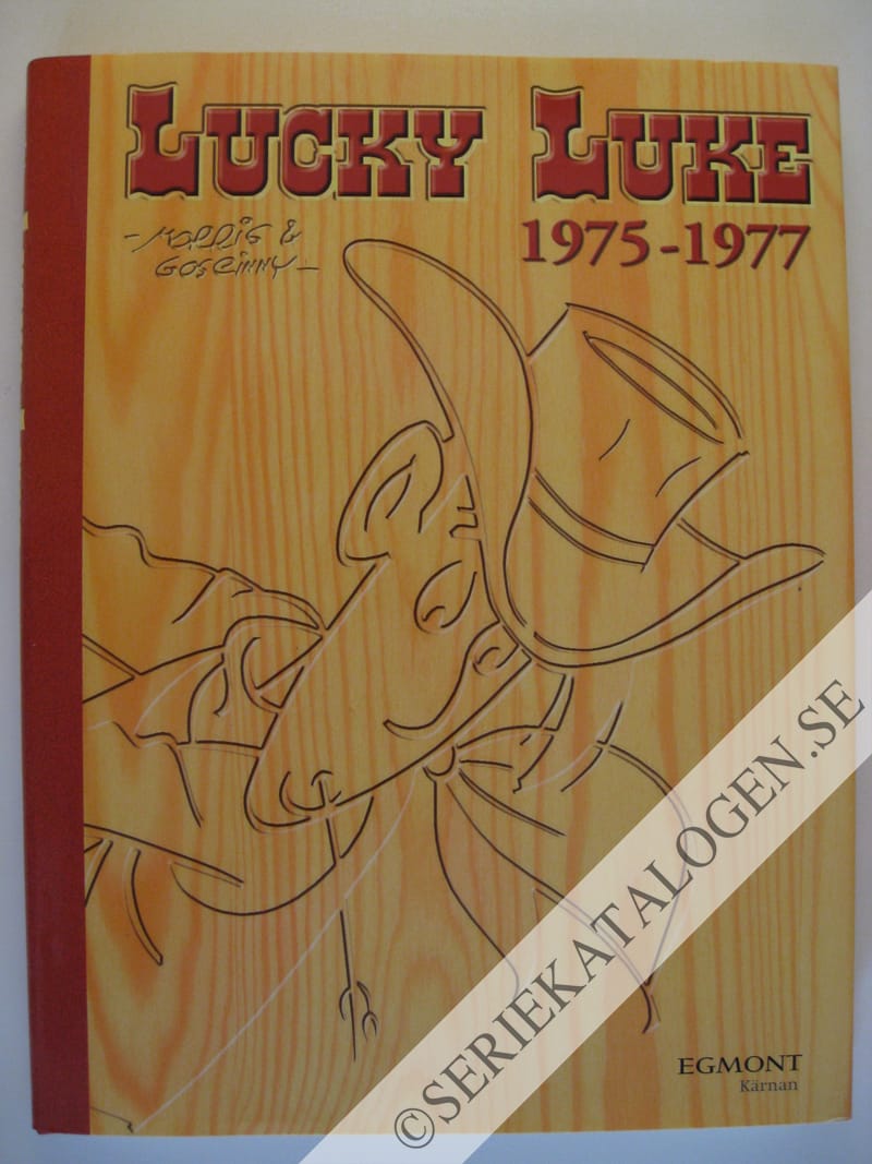 Framsida på Lucky Luke - den kompletta samlingen 1975-1977 (2006)