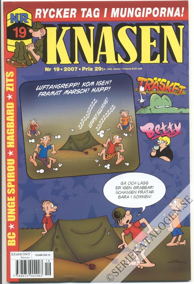 Framsida på Knasen #19 (2007)