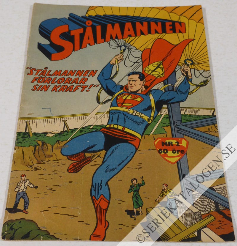 Framsida på Stålmannen #2 (1958)