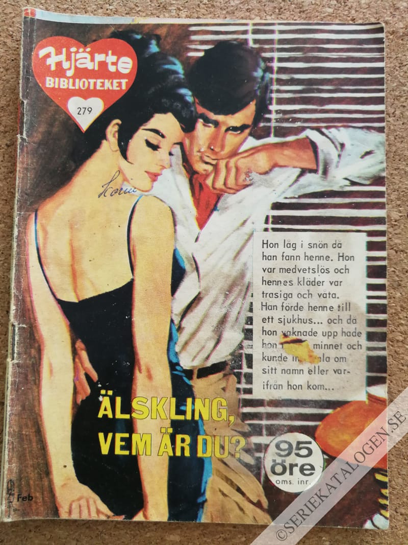 Framsida på Min melodis hjärtebibliotek Älskling, vem är du? (1965)