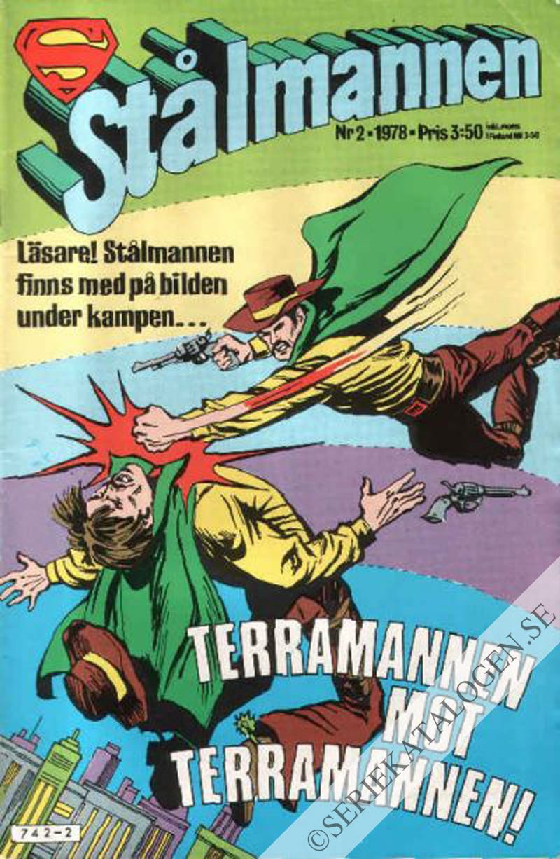 Framsida på Stålmannen #2 (1978)