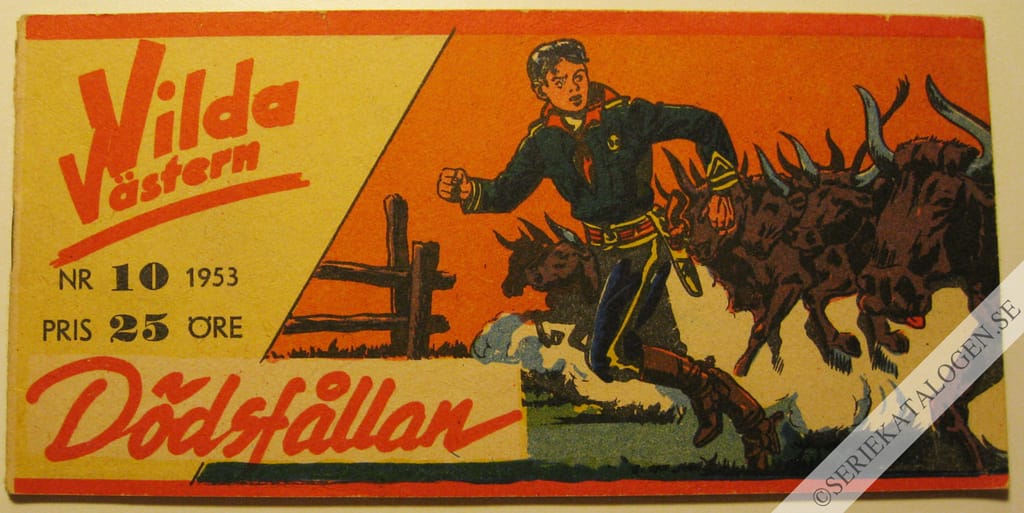 Framsida på Vilda Västern #10 (1953)