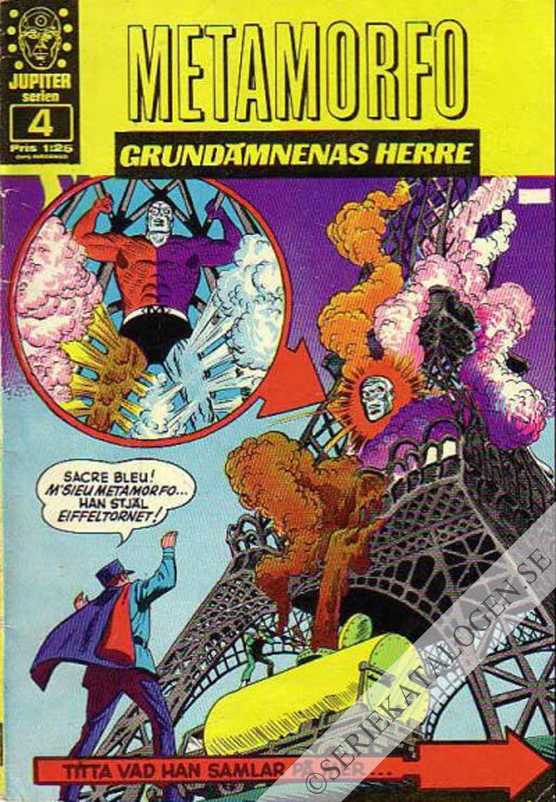 Framsida på Jupiter-serien #4 (1968)