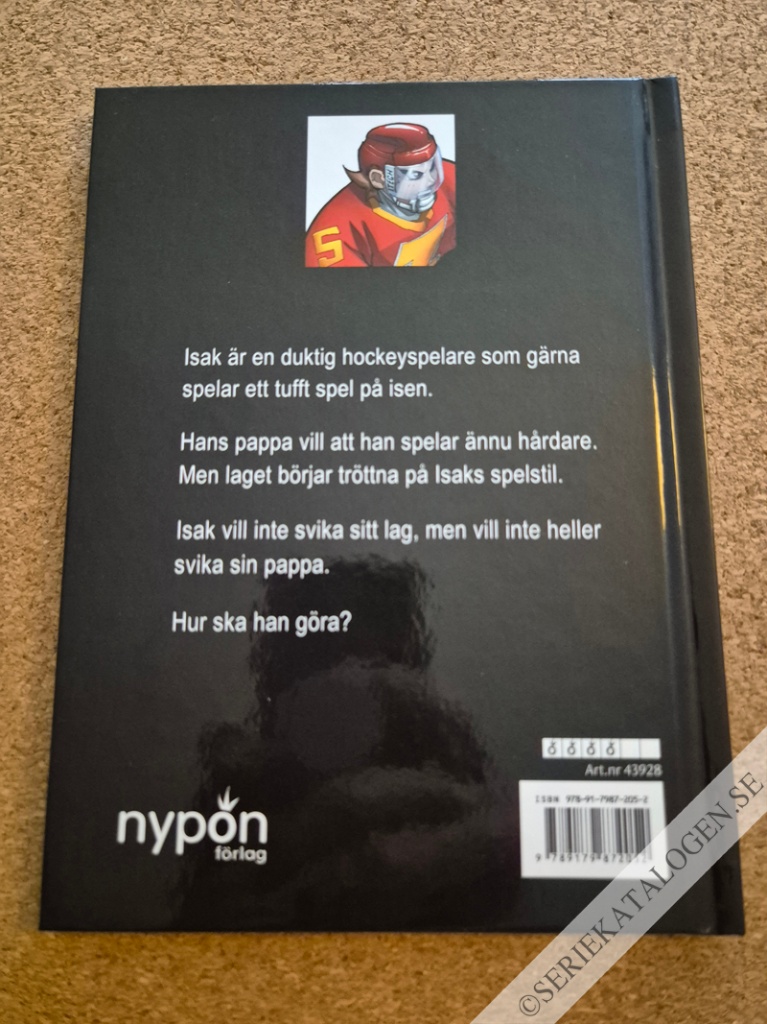 Baksida på Isak på isen (2021)