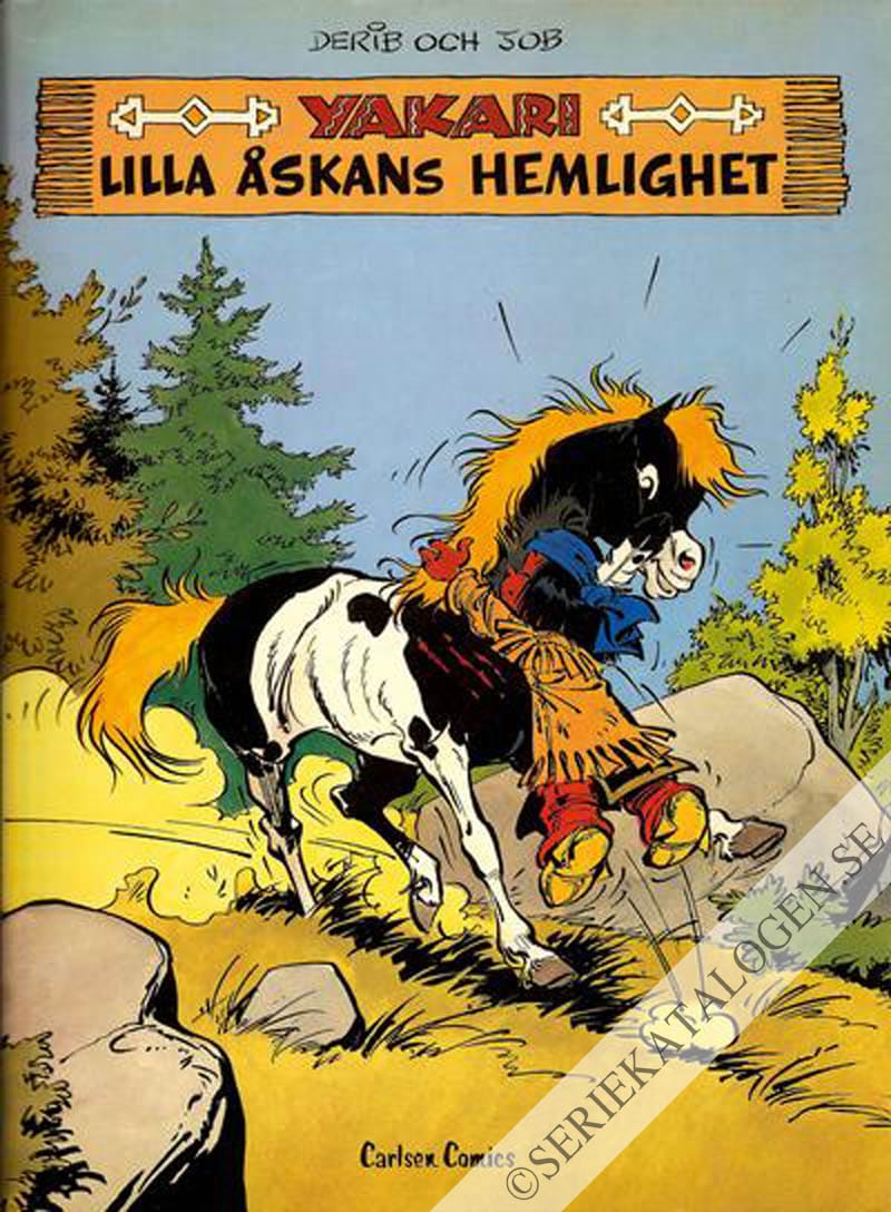 Framsida på Yakaris äventyr Lilla Åskans hemlighet (1980)