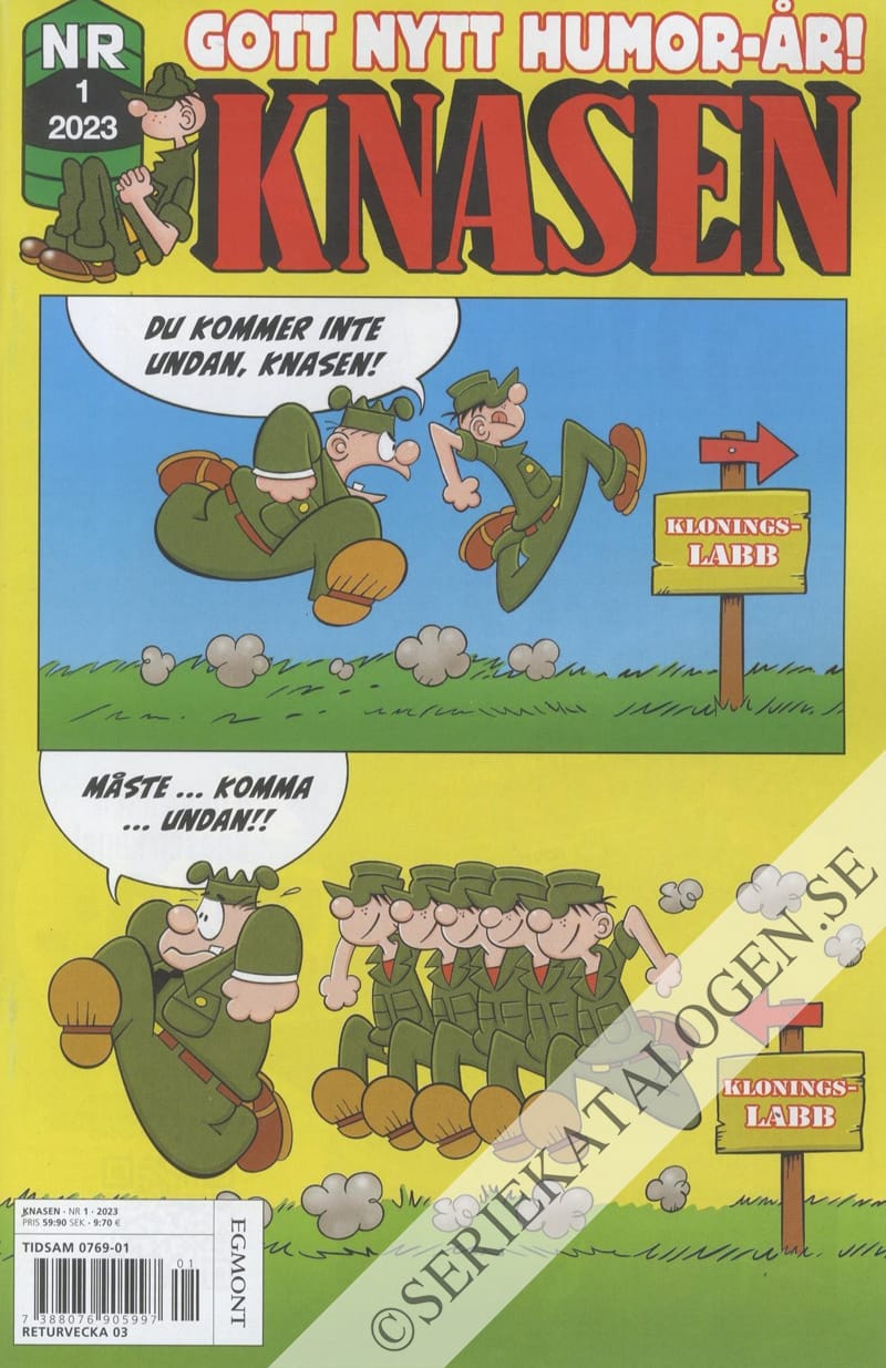 Framsida på Knasen #1 (2023)