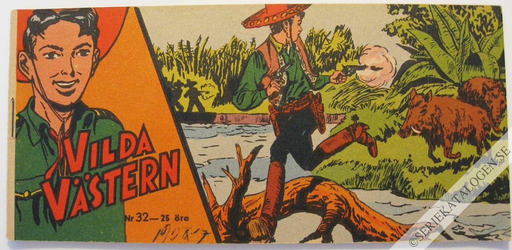 Framsida på Vilda Västern #32 (1957)
