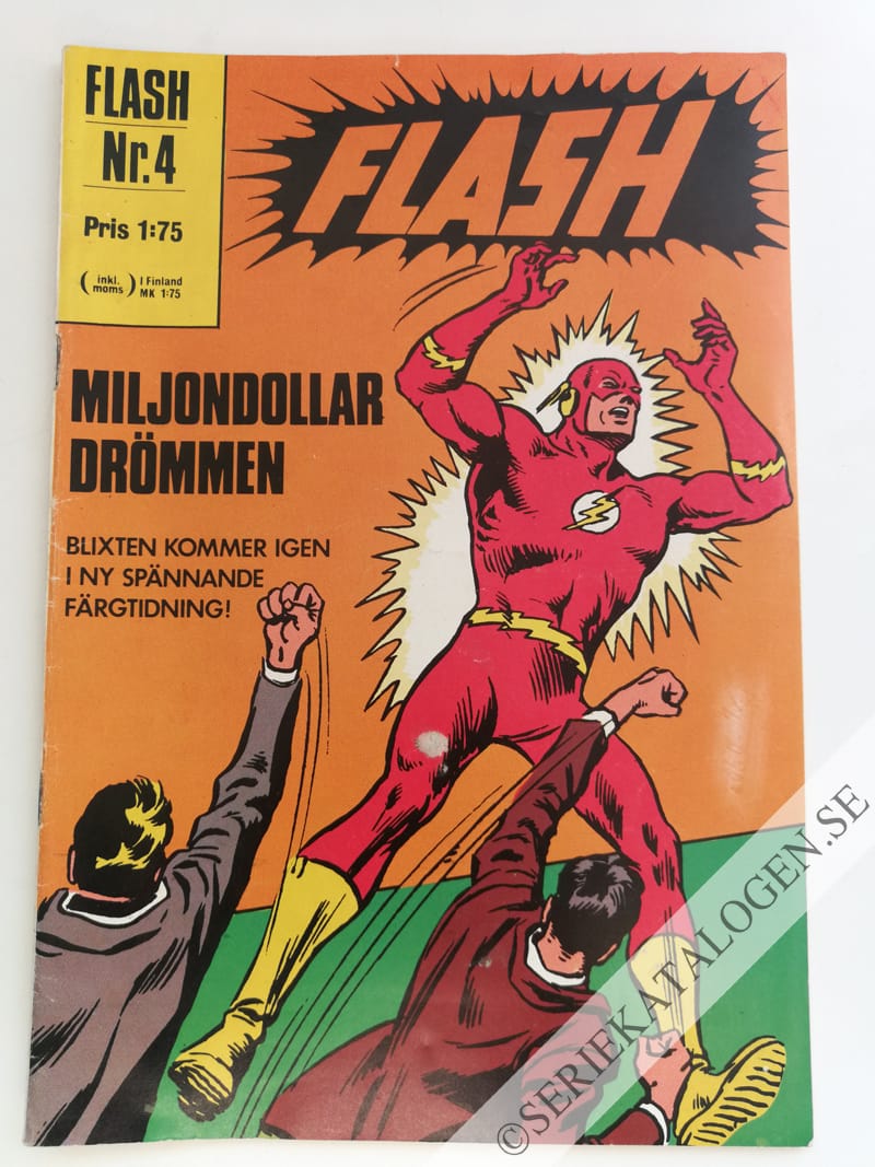 Framsida på Flash #4 (1971)