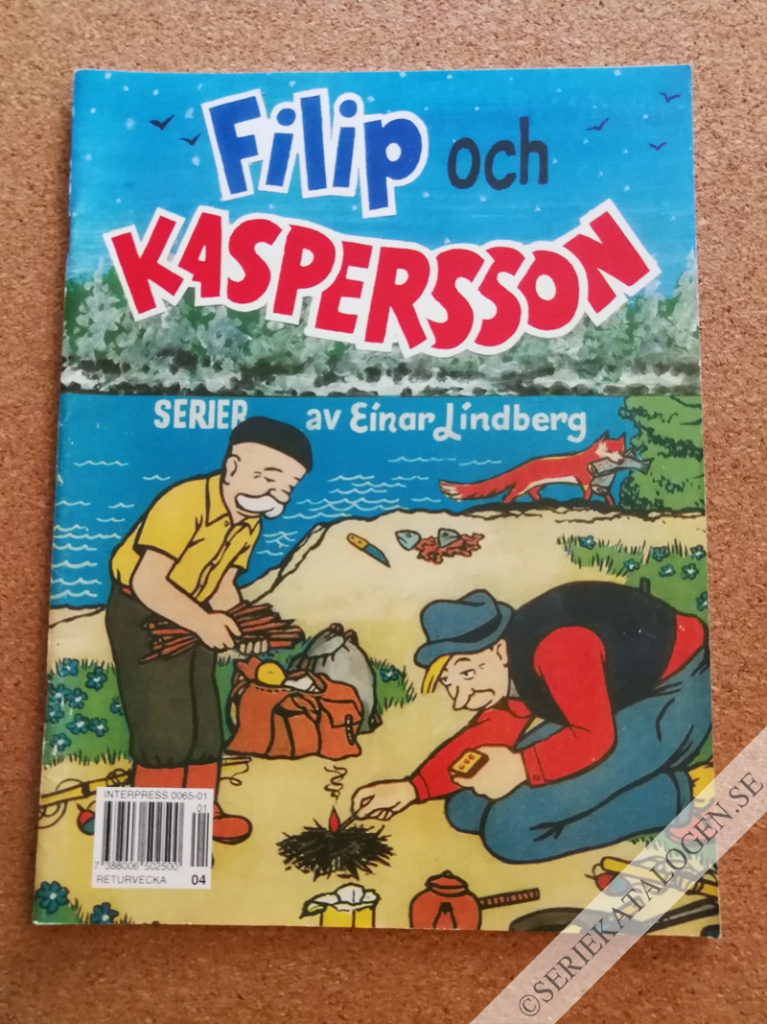 Framsida på Sympatiska Filip och Kaspersson (2007)