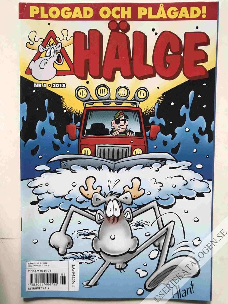 Framsida på Hälge #1 (2018)