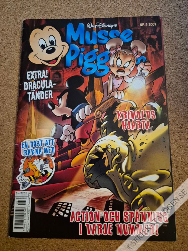 Framsida på Musse Pigg & C:o #5 (2007)