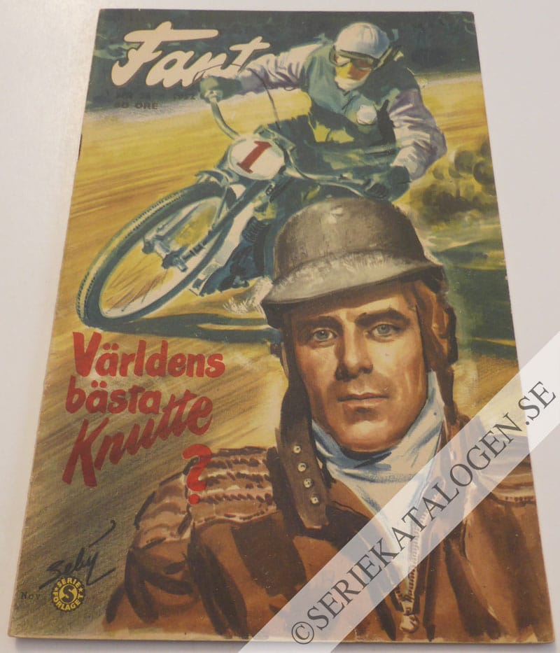 Framsida på Fantomen #22 (1952)