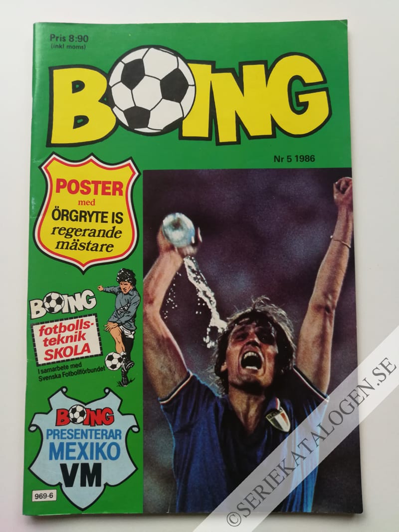 Framsida på Boing #5 (1986)