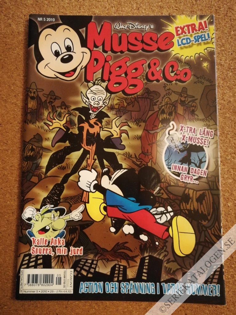 Framsida på Musse Pigg & C:o #5 (2010)