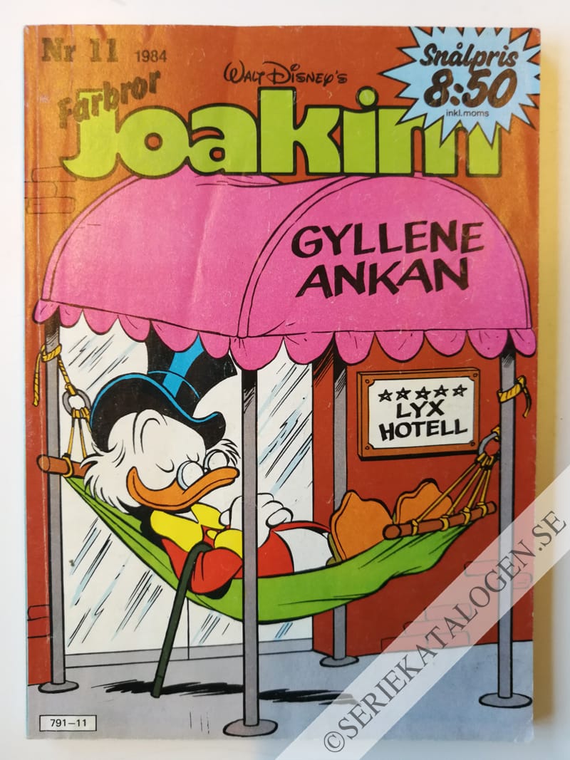 Framsida på Joakim #11 (1984)
