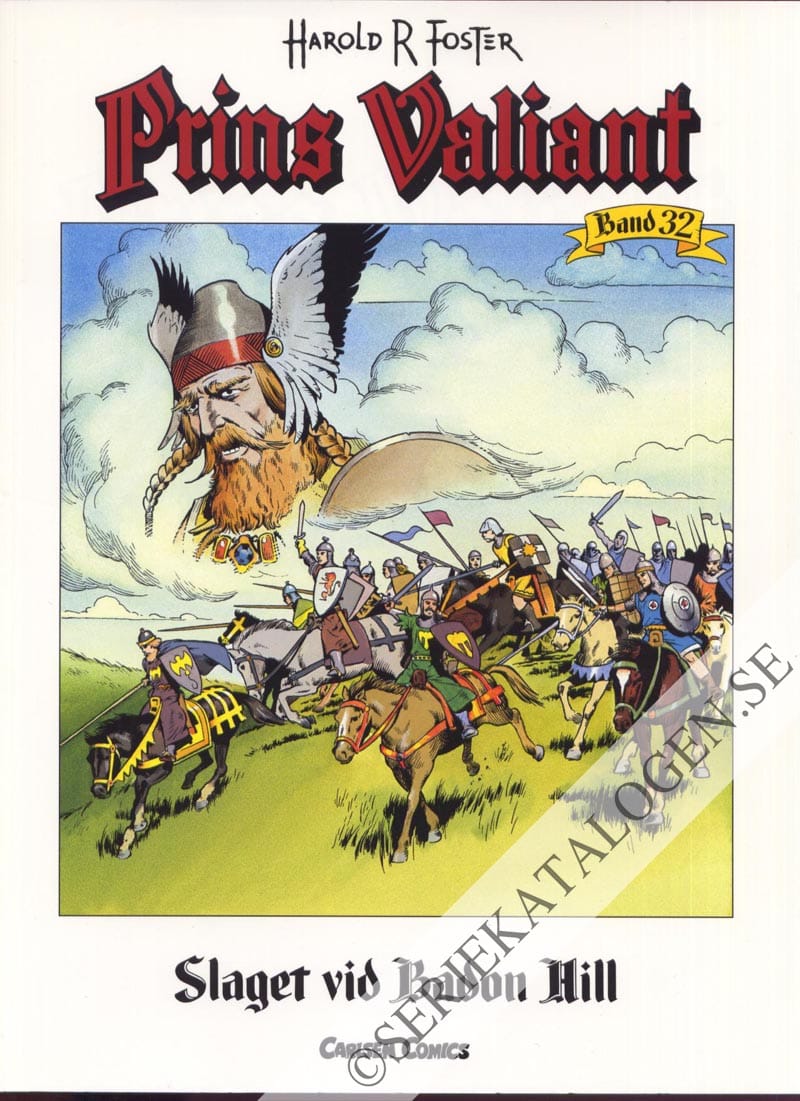 Framsida på Prins Valiant Slaget vid Badon Hill (2005)