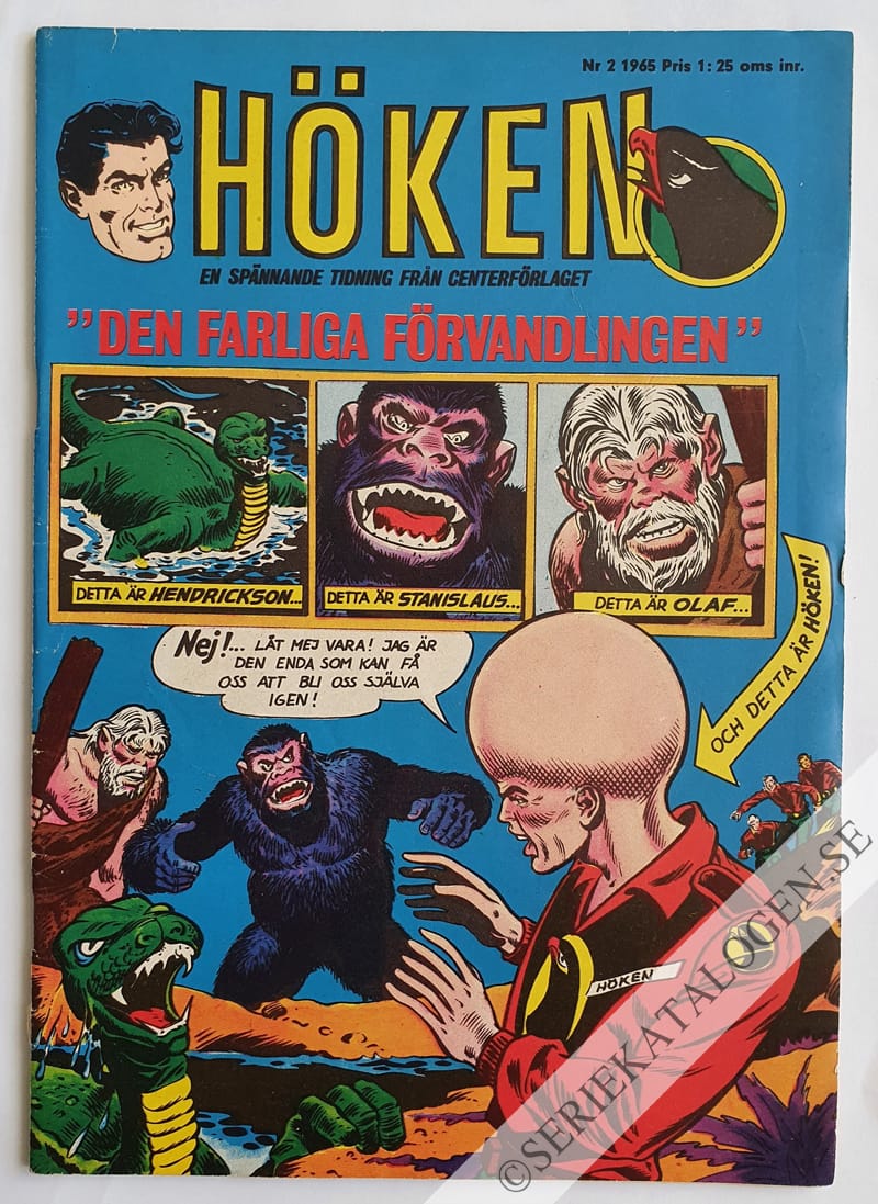 Framsida på Höken #2 (1965)